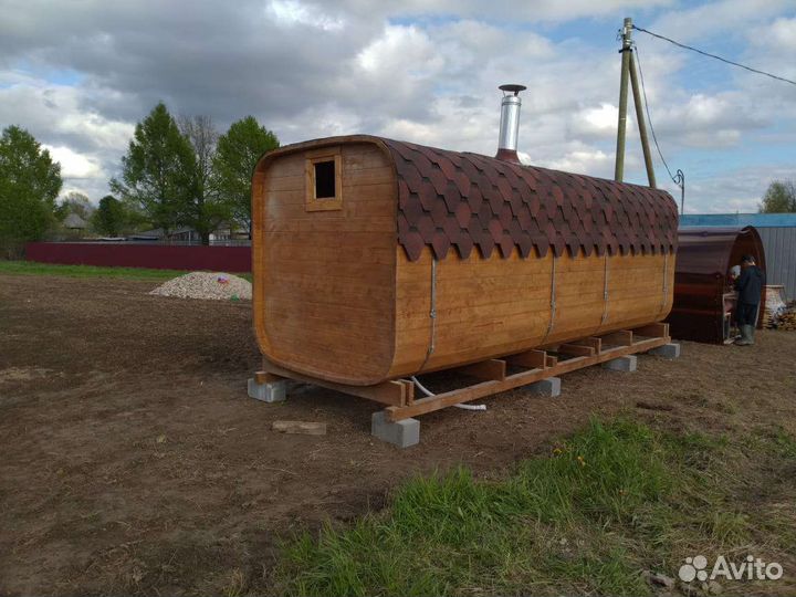 Баня квадро 6 метров