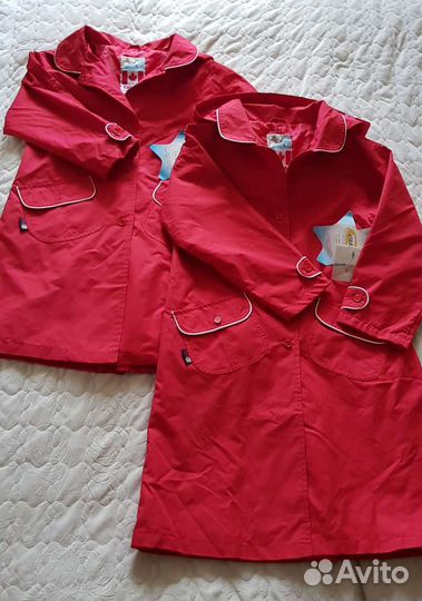 Плащ для девочки новый