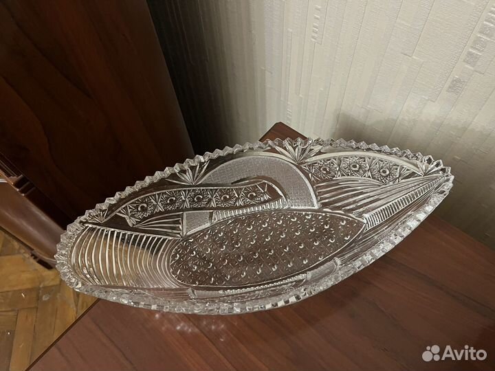 Ваза хрустальная СССР