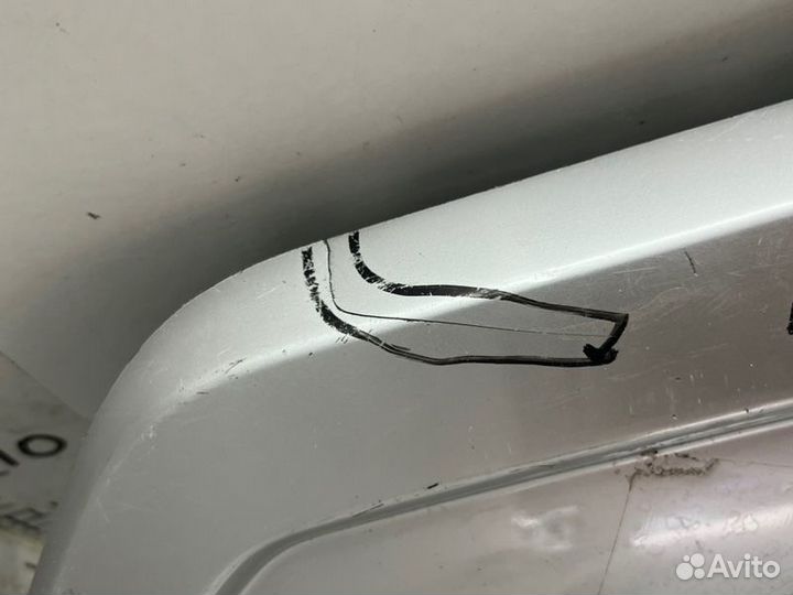 Накладка бампера задняя Kia Rio X-Line