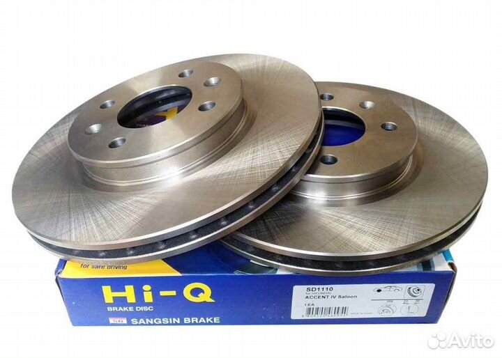 Тормозные диски перед. hyundai solaris/RIO SD1110