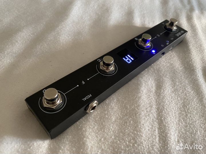 Midi footswitch m-wave chocolate