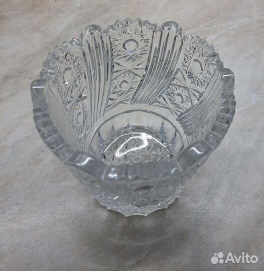 Конфетница хрусталь