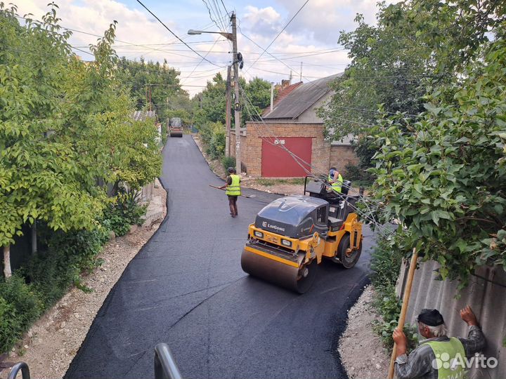 Укладка асфальта