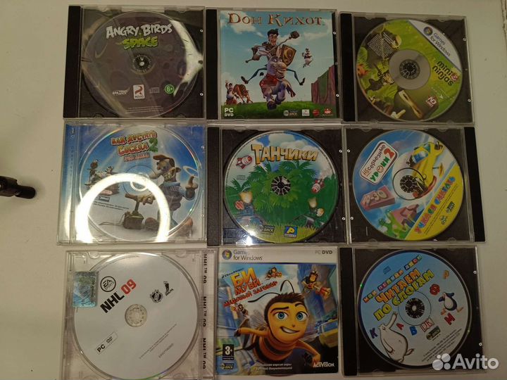 Компьютерные игры, диски для пк