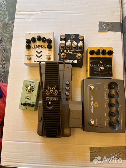 Гитарные педали эффектов