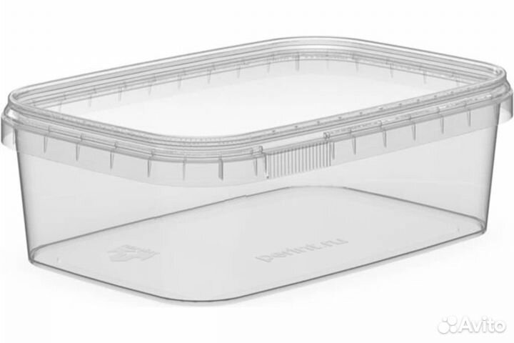 Контейнер прямоугольный пищевой 1000мл