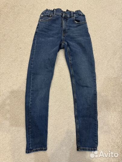 Джинсы zara для девочки рост 152
