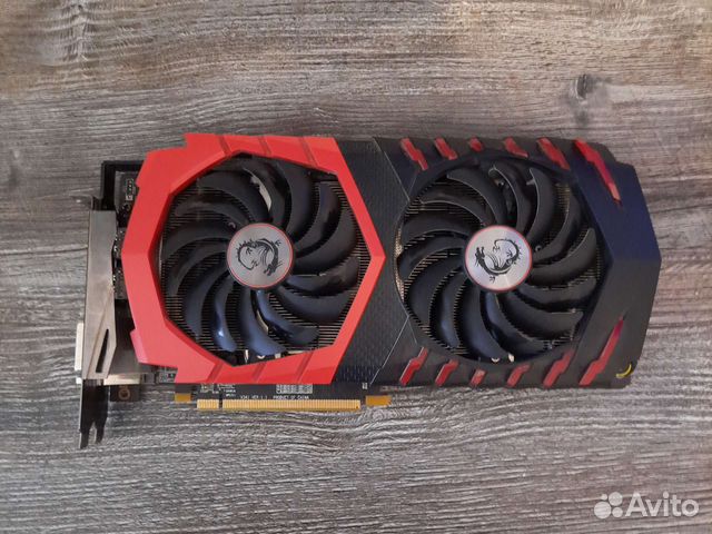Видеокарта Rx 480 msi