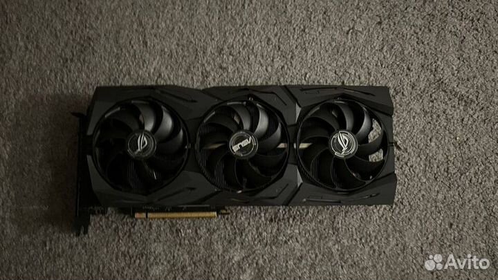 Видеокарта Asus rog stix RX5700XT