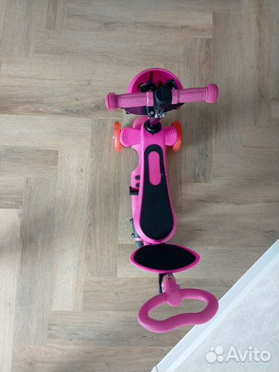 Самокат+беговел детский