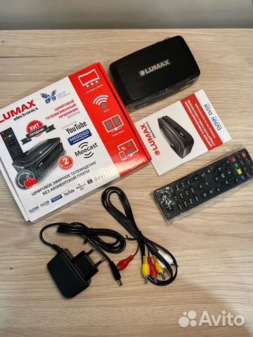 Приставка для цифрового тв Lumax dv2107hd