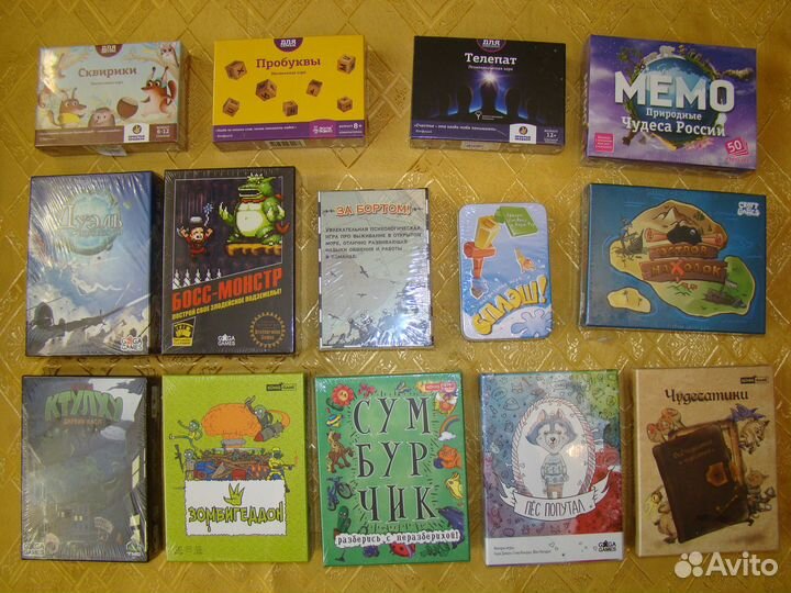 Настольная игра сквирики bondibon