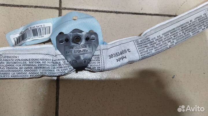 Подушка безопасности боковая (шторка) A6 C6,4F 200