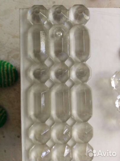 Хрустальные подвески для люстры СССР разные