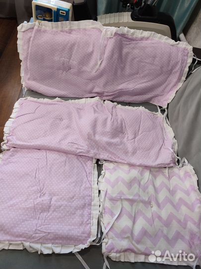 Бортики в кроватку