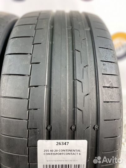 Continental ContiSportContact 6 255/40 R20 102Y