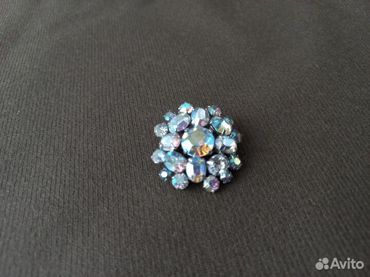 Чешская бижутерия, гранатовое чешское стекло