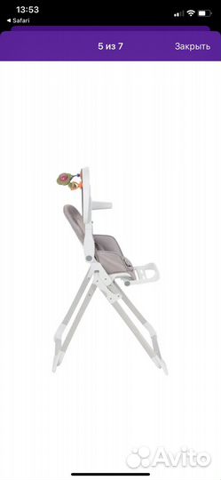 Стульчик для кормления corol s 10