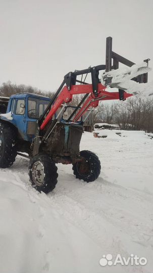 Погрузчик фронтальный на мтз 1 тонна