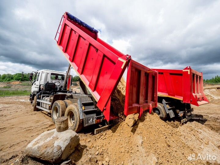 Песок намывной от трех кубов