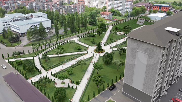 1-к. квартира, 50,4 м², 4/10 эт.