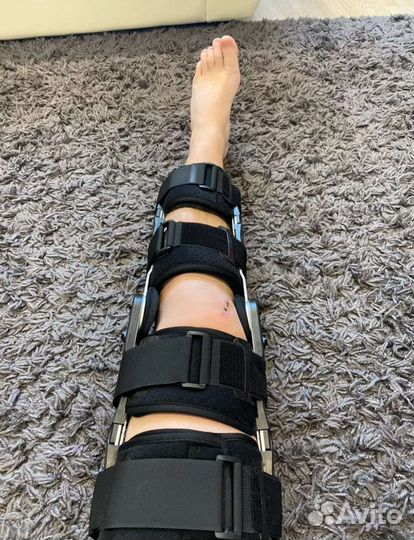 Ортез коленный шарнирный послеоперационный