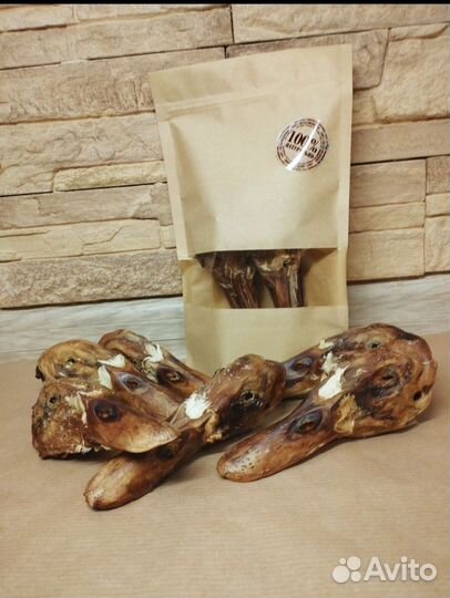 Головы утиные. Лакомства для собак