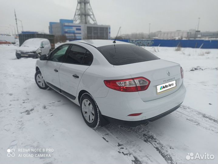 Renault Fluence 1.6 МТ, 2012, 160 000 км