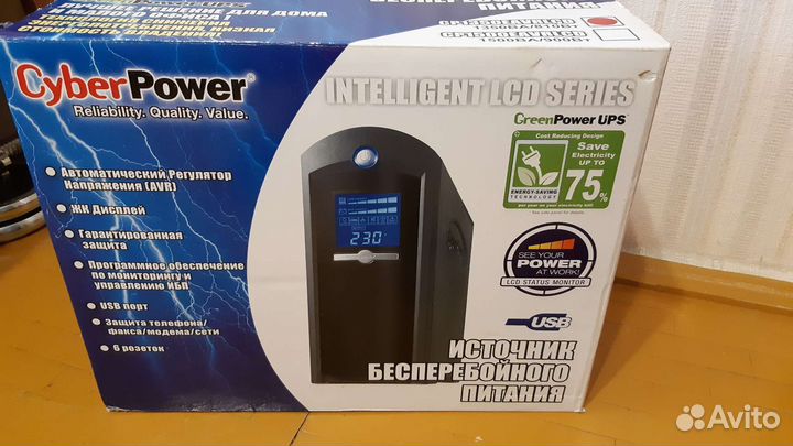 Ибп cp1350eavrlcd CyberPower