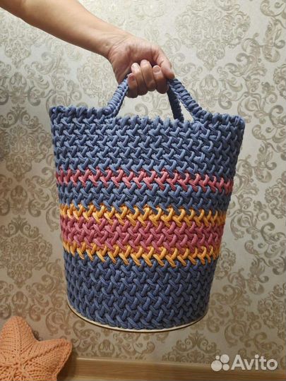 Cумка-Корзинка ручной работы