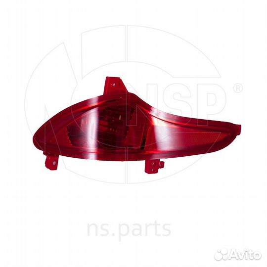 Фонарь противотуманный задний правый hyundai solar