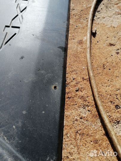 Пластиковые накладки на chevrolet niva bertone