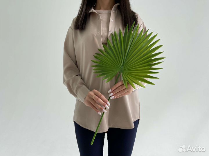 Растения искусственные лист пальмы