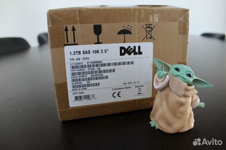 Жесткий диск Dell 1.2TB 10K SAS 6G SFF HDD