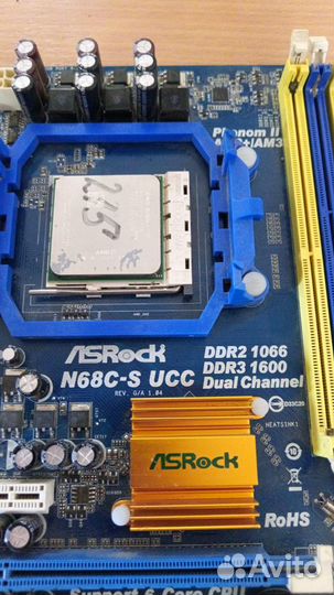Материнская плата Б/У ASRock n68c-s ucc