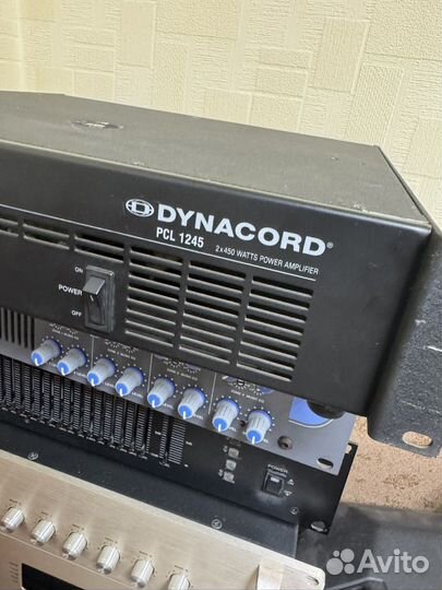 Dynacord PCL 1245 Усилитель мощности, 2х480Вт