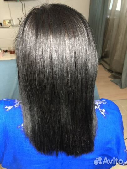 Кератиновое выпрямление