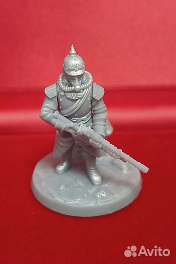 Dnd Миниатюра ветерана из Корпуса Смерти Крига из