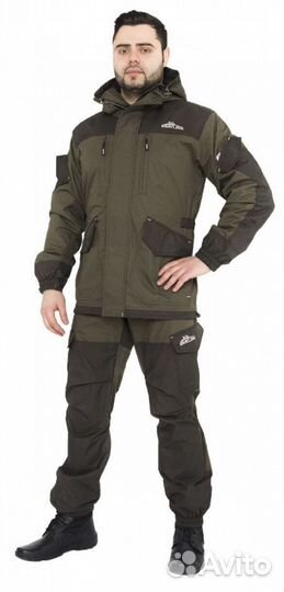 Костюм Nova Tex Скат Demi grayling таслан, хаки, р