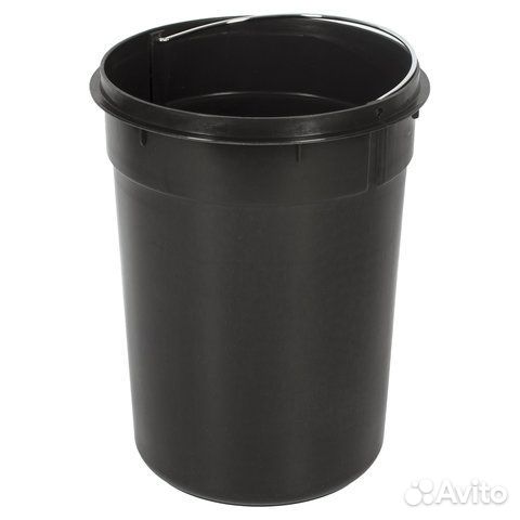 Ведро-контейнер для мусора (урна) с педалью лайма