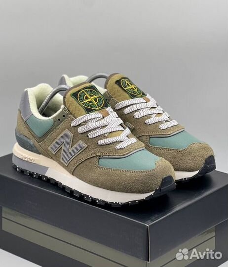 Кроссовки New Balance 574 Stone Island