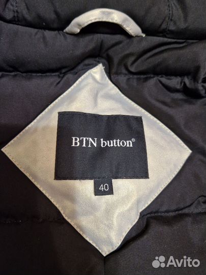 Куртка кожа демисизон женская BTN Button
