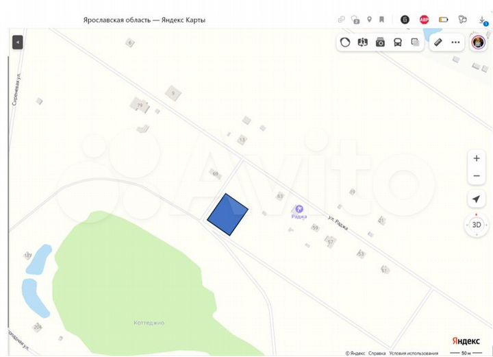 Участок 15 сот. (СНТ, ДНП)