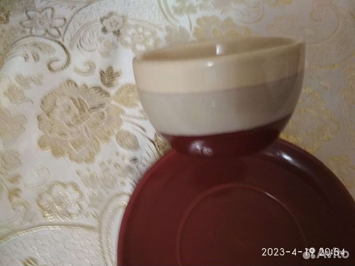 Чашка с блюдцем СССР