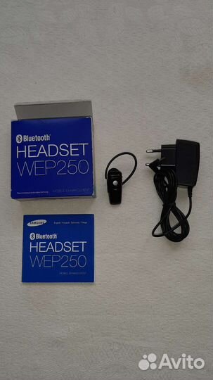Bluetooth гарнитура Samsung WEP-250