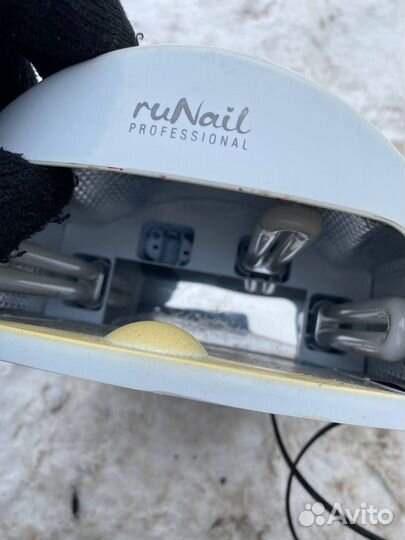 Лампа для маникюра уф UV RuNail