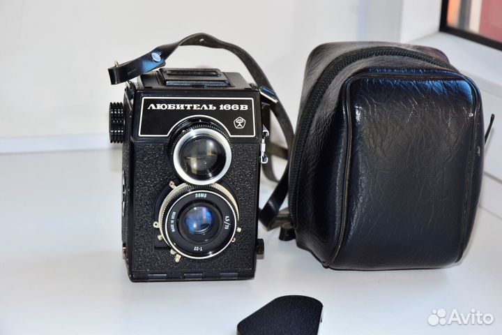 Любитель 166B пленочный фотоаппарат СССР