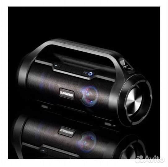 Портативная колонка Sunwind SW-PS102 Black