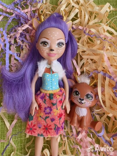 Олень на велосипеде Enchantimals